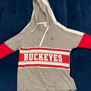 Light Ohio State Buckeyes PINK hoodie